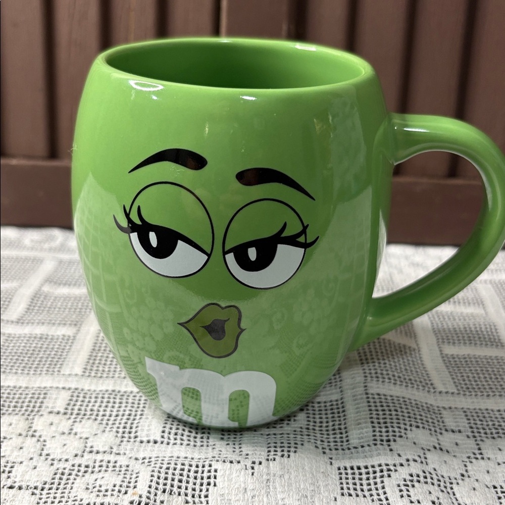 M&M'S Green Candy Character Mug